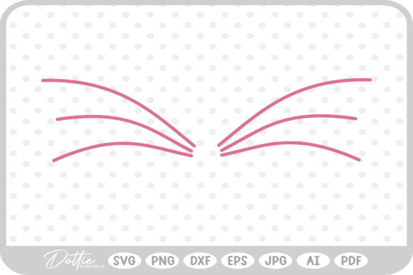 Download Cat Whiskers SVG PNG DXF - Premium Bundle