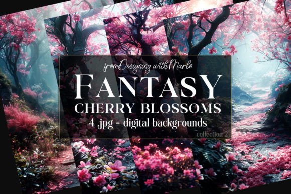 Download Cherry Blossom Tree Fantasy Background 2 - Blossom tree Collection