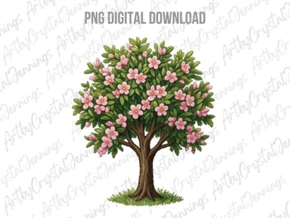 Download Watercolor Pink Blossom Tree PNG - Blossom tree Collection